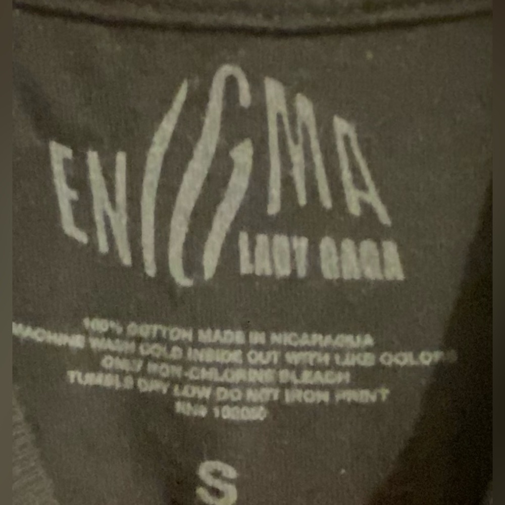 Lady Gaga Enigma live in vegas shirt S - Picture 2 of 3